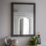Gallery Direct Romano Rectangle Mirror 57x77cm - Marbled Grey