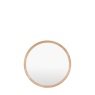 Gallery Direct Cedar Small Round Mirror 56cm - Oak