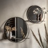 Gallery Direct Winslow Large Mirror & Integrated Shelf 58cm - Black