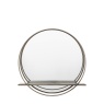 Gallery Direct Winslow Large Mirror & Integrated Shelf 58cm - Black
