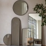 Gallery Direct Holworth Small Round Mirror 60cm - Black