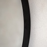 Gallery Direct Holworth Small Round Mirror 60cm - Black