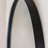Gallery Direct Holworth Small Round Mirror 60cm - Black