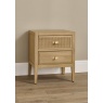 Illinois 2 Drawer Bedside - Oak