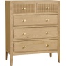 Illinois 3 + 2 Chest of Drawers - Oak