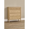 Illinois 3 + 2 Chest of Drawers - Oak
