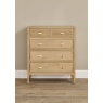 Illinois 3 + 2 Chest of Drawers - Oak
