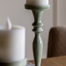 Gallery Direct Alzira Candlesticks Set Of 2 - Green Detail