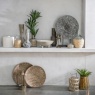 Gallery Direct Aditya Vase Medium - Mottled Brown lifestyle