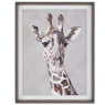 Art Marketing In The Wild Framed Giraffe Canvas