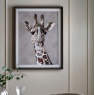 Art Marketing In The Wild Framed Giraffe Canvas