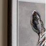 Art Marketing In The Wild Framed Zebra Canvas
