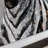 Art Marketing In The Wild Framed Zebra Canvas