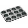 Masterclass Non-Stick Twelve Hole Deep Baking Pan 35x27cm