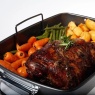 Masterclass Non-Stick Roaster with Rack 40x28cm