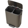 Brabantia Brabantia Bo Pedal Bin 2 x 30L - Platinum