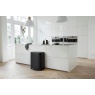 Brabantia Brabantia Bo Pedal Bin 2 x 30L - Matt Black