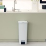 Brabantia Brabantia Stepup Pedal Bin 40L - Light Grey
