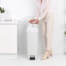 Brabantia Brabantia Stepup Pedal Bin 40L - Light Grey
