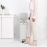 Brabantia Brabantia Stepup Pedal Bin 40L - Light Grey