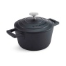 Masterclass Cast Aluminium Casserole Dish 16cm - Black