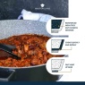 Masterclass Cast Aluminium Casserole Dish 16cm - Black