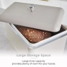 Tower Cavaletto Bread Bin - Latte