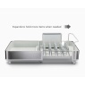 Joseph Joseph Joseph Joseph Extend Steel Expandable Dish Rack - Light Stone