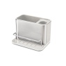 Joseph Joseph Surface Stainless-Steel Sink Tidy - Light Stone