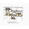 Joseph Joseph Level Plus Large Adjustable Shoe Rack - Triple