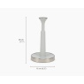 Joseph Joseph Push&Tear Kitchen Roll Holder - Light Stone