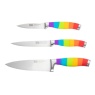 Taylors Eye Witness Rainbow 3 Piece Knife Set