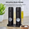 Tower Rechargeable Salt & Pepper Mill - Black