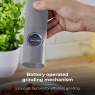 Tower Rechargeable Salt & Pepper Mill - Grey