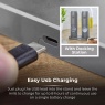 Tower Rechargeable Salt & Pepper Mill - Grey