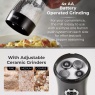 Tower Duo Electric Salt & Pepper Mill - Black