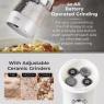 Tower Duo Electric Salt & Pepper Mill - White