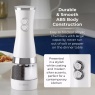 Tower Duo Electric Salt & Pepper Mill - White