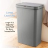 Tower 50L Rectangular Sensor Bin - Grey