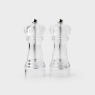 Taylors Eye Witness Salt & Pepper Mill Set - Clear