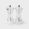 Taylors Eye Witness Salt & Pepper Mill Set - Clear