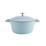 Masterclass Cast Aluminium Casserole Dish 20cm - Sky Blue