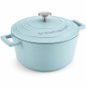 Masterclass Masterclass Cast Aluminium Casserole Dish 20cm - Sky Blue