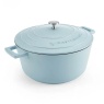 Masterclass Cast Aluminium Casserole Dish 28cm - Sky Blue