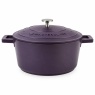 Masterclass Masterclass Cast Aluminium Casserole Dish 24cm - Purple