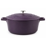 Masterclass Masterclass Cast Aluminium Casserole Dish 28cm - Purple