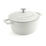 Masterclass Cast Aluminium Casserole Dish 20cm - Cream