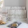 Creative Tops Creative Tops Grey Marble Placemats Set of 4