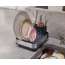 Joseph Joseph Joseph Joseph Extend Slim Steel Expandable Dish Rack - Grey