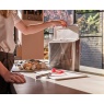 Joseph Joseph Folio Steel 4 Piece Board Set - Light Stone